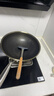 炊大皇 炒锅 304不锈钢炒菜锅煎锅 平底不粘炒锅32cm 可立可视盖不挑灶 实拍图