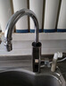 奥克斯（AUX）电热水龙头热水器加热水龙头快速热水变频恒温厨房下进水 【大屏数显】电镀银+漏保插头+万向喷头 实拍图