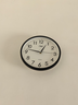 康巴丝（Compas）挂钟客厅 简约静音客厅石英钟表挂墙时钟 c2866 黑色 30.5cm直径 实拍图
