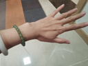 净心石【保价12.12】和田玉手串男女款浅青玉圆珠单圈玉手链单珠约8mm 实拍图