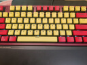 黑峡谷（Hyeku）X3 87键有线/无线双模电竞机械游戏键盘办公PBT键帽凯华BOX新轴附卡扣腕托 龙舌兰日出 玫瑰红轴 实拍图