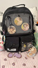 Edison爱迪生中学生书包高中护脊背包二次元潮流百搭双肩包痛包2579-1 实拍图