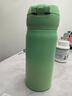 膳魔师（THERMOS）保温杯316钢350ml男女士儿童水杯跨年元旦新年礼物JNL-350S竹林绿 实拍图