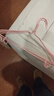 衣架成人加粗防滑加厚学生宿舍无痕挂衣架家用衣服晾衣架撑子衣挂 40cm平肩带钩（四季款） 5支装（颜色随机） 实拍图