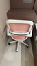 贝尔曼（berlman） 电脑椅家用办公转椅人体工学椅学生学习久坐椅子靠背舒适书桌椅 白框粉红网-重力轮-推荐孩子用 实拍图