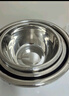 炊大皇 不锈钢盆筛五件套304钢加大加厚洗菜盆沥水和面盆沙拉拌菜调料盆 实拍图