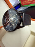 冠琴（GUANQIN）手表男士机械表雕花系列全自动镂空夜光防水商务瑞士品质国潮腕表 网带全黑黑面【明星推荐】 实拍图