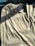 优衣库男装女装柔软圆领T恤/休闲长袖上衣25秋冬新款479783 31 米色 M /170/92A 实拍图
