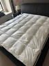 康尔馨希尔顿羽绒床垫床褥子  五星级酒店白鹅绒床保护垫  双人 1.8米 实拍图