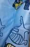 上宝麦春秋儿童连体睡衣精梳棉薄男童长袖家居服 天空蓝鳄鱼先生 130cm 实拍图
