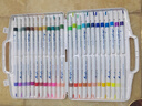 得力（deli）48色儿童学生水性丙烯马克笔PP盒装水彩笔生日礼物防水手绘咕卡荧光记号笔涂鸦美育 实拍图