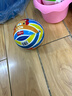费雪（Fisher-Price）儿童玩具球 宝宝卡通小皮球拍拍球彩印球15cm条纹生日礼物礼品 实拍图