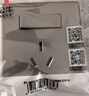 公牛（BULL）开关插座G36系列16A大功率带开关插座G36E204星空灰暗装 实拍图