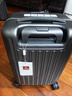 皇冠（CROWN）大容量铝框行李箱拉杆箱5308 铁灰拉链 20英寸可登机 扩容增大18% 实拍图