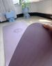yottoy防滑瑜伽垫男女初学者61cm便携健身垫加宽加厚加长运动训练垫 实拍图