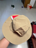 骆驼（CAMEL）渔夫帽男女夏季薄款大头围防晒遮阳太阳帽子大帽檐遮脸大沿帽 实拍图