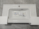 波彼（BOBI）台盆陶瓷一体盆洗手盆单盆阳台浴室柜卫生间半嵌入洗脸面盆池定制 【91*51CM】盆+弹跳下水+防臭管 实拍图