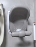 iuu婴儿洗澡座椅 神器宝宝坐椅架浴盆支架坐凳新生儿托架可坐躺托 北欧灰-赠洗浴大礼包 实拍图