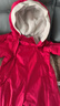 戴维贝拉（DAVE＆BELLA）过年加绒加厚冬季连体衣婴儿衣服新生儿冬季外出服宝宝新年拜年服 红色DB12022-N 80cm （建议身高73-80cm） 实拍图