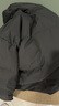京东京造羽绒服男鸭绒加厚防寒工装面包服短款冬季外套衣服 黑色 3XL 实拍图