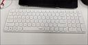 雷柏（Rapoo）E9500G升级款 110键无线/蓝牙多模键盘 刀锋超薄紧凑便携无线键盘 电脑笔记本商务办公键盘 白色 实拍图