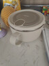 得力（deli）304不锈钢泡面碗饭盒 双层防烫学生寝室宿舍上班族大容量1200ml饭盒赠不锈钢叉勺儿童节礼物 实拍图