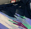 李宁（LI-NING）羽毛球服男女短袖速干比赛套装上衣裤子两件套 深航舰蓝 XL  实拍图