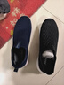 【大牌制造商】男女轻质缓震厚底健步鞋舒适轻便运动鞋跑步鞋 定胜黑 40 实拍图