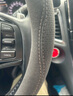 汽车方向盘套四季通用型翻毛皮车把套新款超薄防滑吸汗透气保护套 陨石灰【圆形】 实拍图
