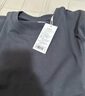 京东京造10A抗菌t恤男短袖t恤春季男女白小T休闲内搭打底衫新年深灰XL 实拍图