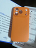 古雷斯（GURRS）适用苹果17pro手机壳 iphone17pro保护套镜头全包超薄防摔防磨超越液态硅胶简约男女款 星宇橙 实拍图