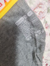 蕉内（Bananain）301S女士三角精梳棉内裤撞色腰带7A抗菌中腰本命马年红色礼盒3件 【加弹款】彩虹腰-花灰色系 3条 XL 实拍图