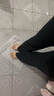 蕉下（beneunder）微喇休闲裤女士外穿裤子四季收腹提臀喇叭裤高腰打底裤高弹 【四季】漫暮黑 S 实拍图