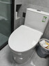 九牧（JOMOO）11396-2-1/41KB-1抗菌一级水效坐便器虹吸式节水连体马桶400坑距 实拍图