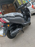 嘉陵悦来150高配燃油摩托车新款踏板uy款上班通勤代步车可上牌磨砂黑 实拍图