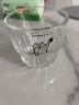 卡通高颜值小猫小狗印花叠叠杯创意可爱玻璃杯家庭果汁咖啡水杯 小猫 250ml1只 实拍图
