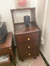 家逸实木床头柜卧室床边超窄柜带抽屉储物柜子现代简约小户型家用款柜 实拍图