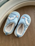 京东京造玉桂狗儿童棉拖鞋卡通家居女童保暖棉拖鞋浅蓝32-33 JZ8178 实拍图