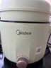美的（Midea）电煮锅电火锅电炒锅多功能锅电热锅火锅专用锅家用大容量电锅一体锅学生宿舍泡面小电锅 2.6L +一体+1000W+配蒸笼丨XZE2066 实拍图