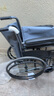 鱼跃(yuwell)轮椅车H051折叠老人轻便旅行手推车钢管免充气胎代步车 实拍图