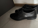 百丽男鞋商务正装皮鞋休闲增高软底真皮鞋10503AM0 黑色-经典版 47 实拍图