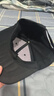 【热巴同款】加大棒球帽帽子男女大头围显脸小春夏字母百搭棒球帽 刺绣款-黑色【1顶】 实拍图