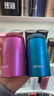 虎牌（TIGER）不锈钢保温保冷杯原装进口水杯MJA-B024-ABT水蓝色240ML 实拍图