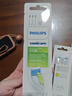 飞利浦（PHILIPS）电动牙刷头官方原装适配钻石3/7/9系列刷柄清洁护龈亮白 3支装HX6063/67 白色 实拍图