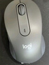 罗技（Logitech）M650 M无线蓝牙鼠标 静音鼠标 办公家用鼠标 Logi Bolt USB接收器 中小手型 黑色 商用版 实拍图