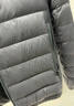 网易严选90鸭绒轻薄羽绒服保暖0压感排骨羽绒内胆防泼水蓄热抗菌外套 A款25新品90鲜绒立领-水墨黑 M 实拍图