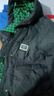 雅鹿品牌长款羽绒服女长过膝新款冬季加厚保暖时尚宽松鸭绒连帽外套 黑色 L （推荐150-175斤） 实拍图