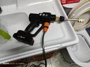 擎博士 德国洗车高压水枪大功率无线洗车机免插电手持洗车泵洗车神器 550W /V8高压款单电+洗车大礼包 实拍图