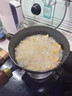 章城小匠章丘手工小铁锅辅食锅无涂层不易粘锅雪平锅煮泡面小炒锅煮牛奶锅 红花梨木柄款-小炒锅 26cm 实拍图