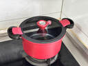 苏泊尔（SUPOR）抗菌微压汤锅不粘焖煮锅微压锅煮粥炖菜锅大汤锅燃气灶电磁炉通用 直径 2-4人适用 可随时开盖 22cm 实拍图
